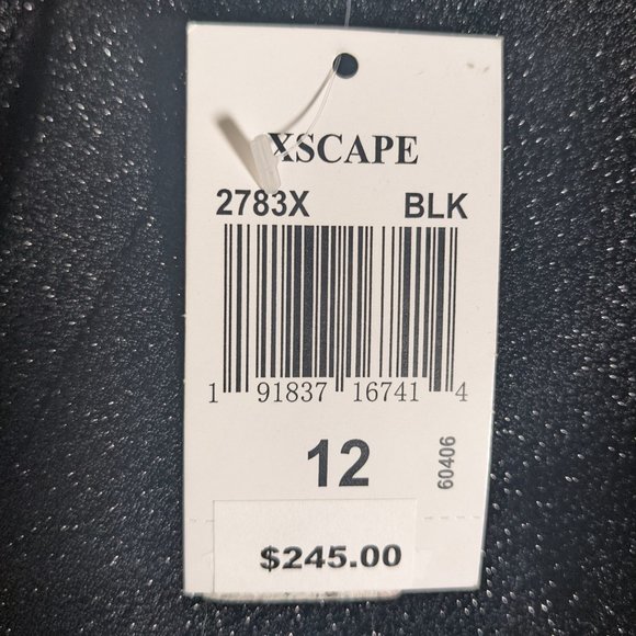 Black Formal Sparkly Nordstroms Dress Size 12 - Picture 5 of 6